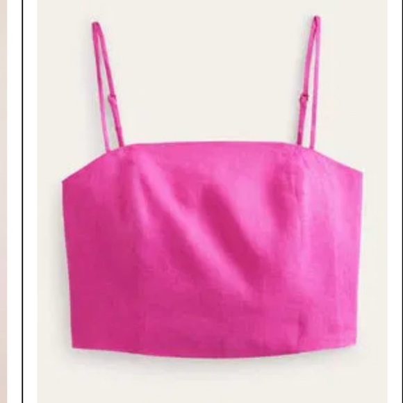 BODEN
Fitted Linen Strappy Top size 6 - Picture 2 of 11